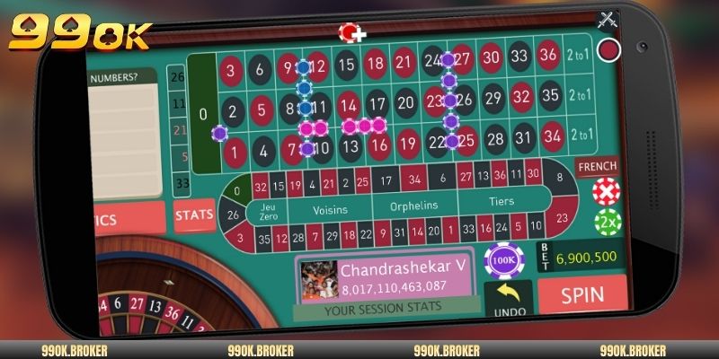 Quy tắc chơi 4 kiểu cược roulette online